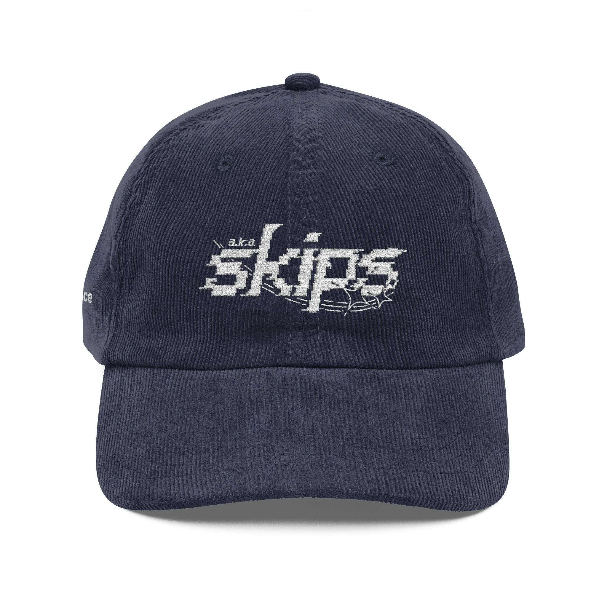 a.k.a. skips Logo Vintage Corduroy Cap