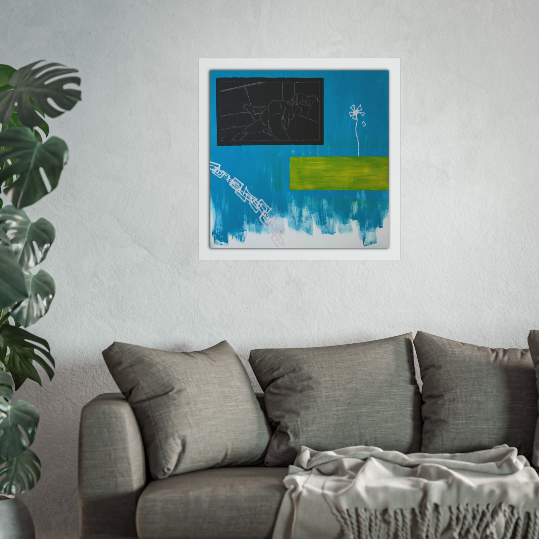 "i don't want to text you so i'm watching us fuck instead" 2026 - Giclee Art Print