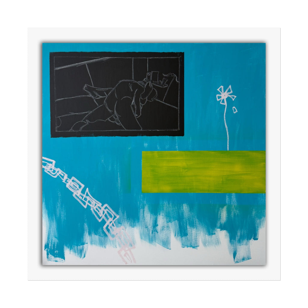 "i don't want to text you so i'm watching us fuck instead" 2026 - Giclee Art Print