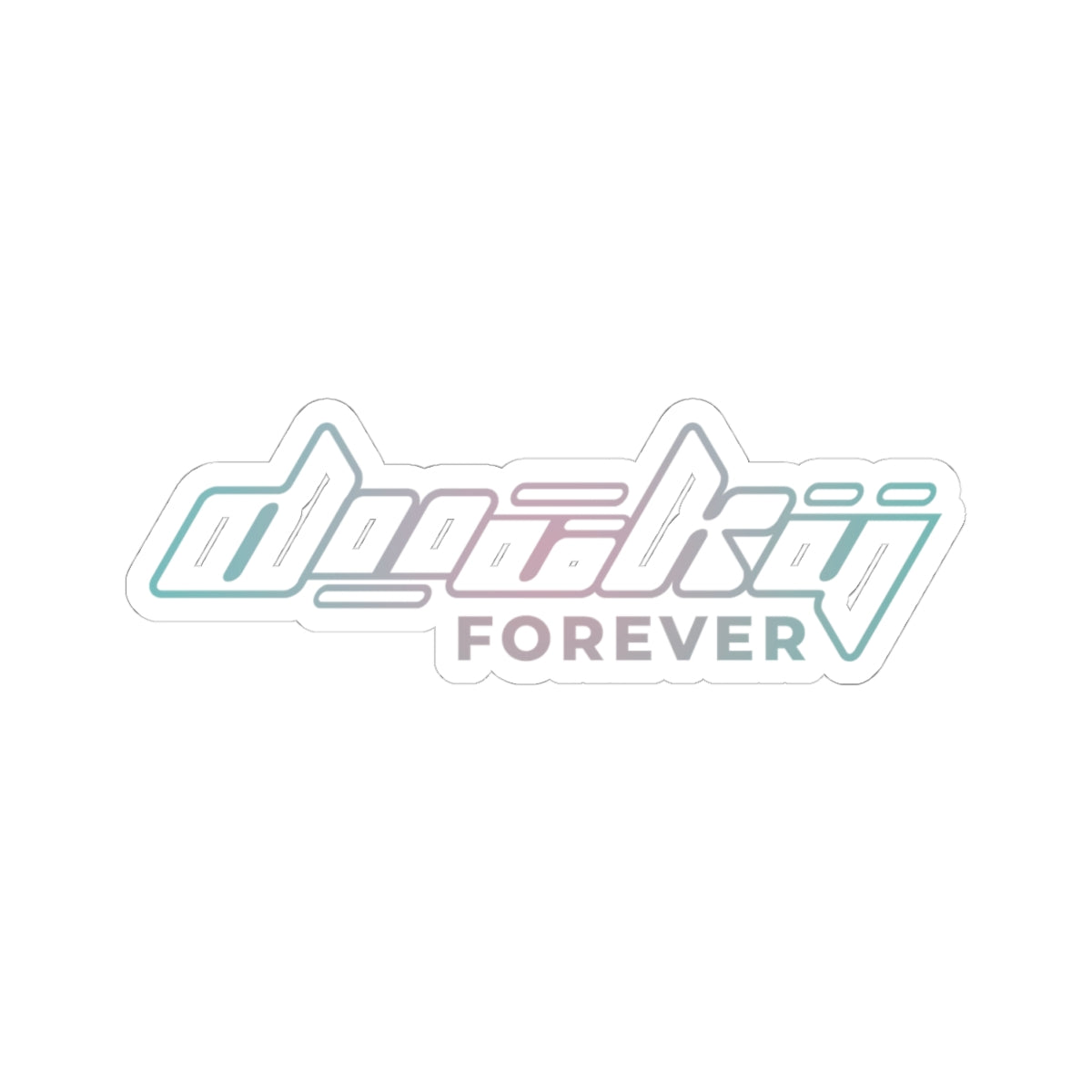 DUCKY FOREVER Kiss-Cut Decal