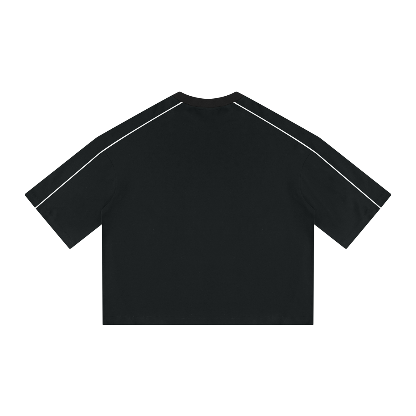 EDM Heavyweight Boxy Piping T-Shirt
