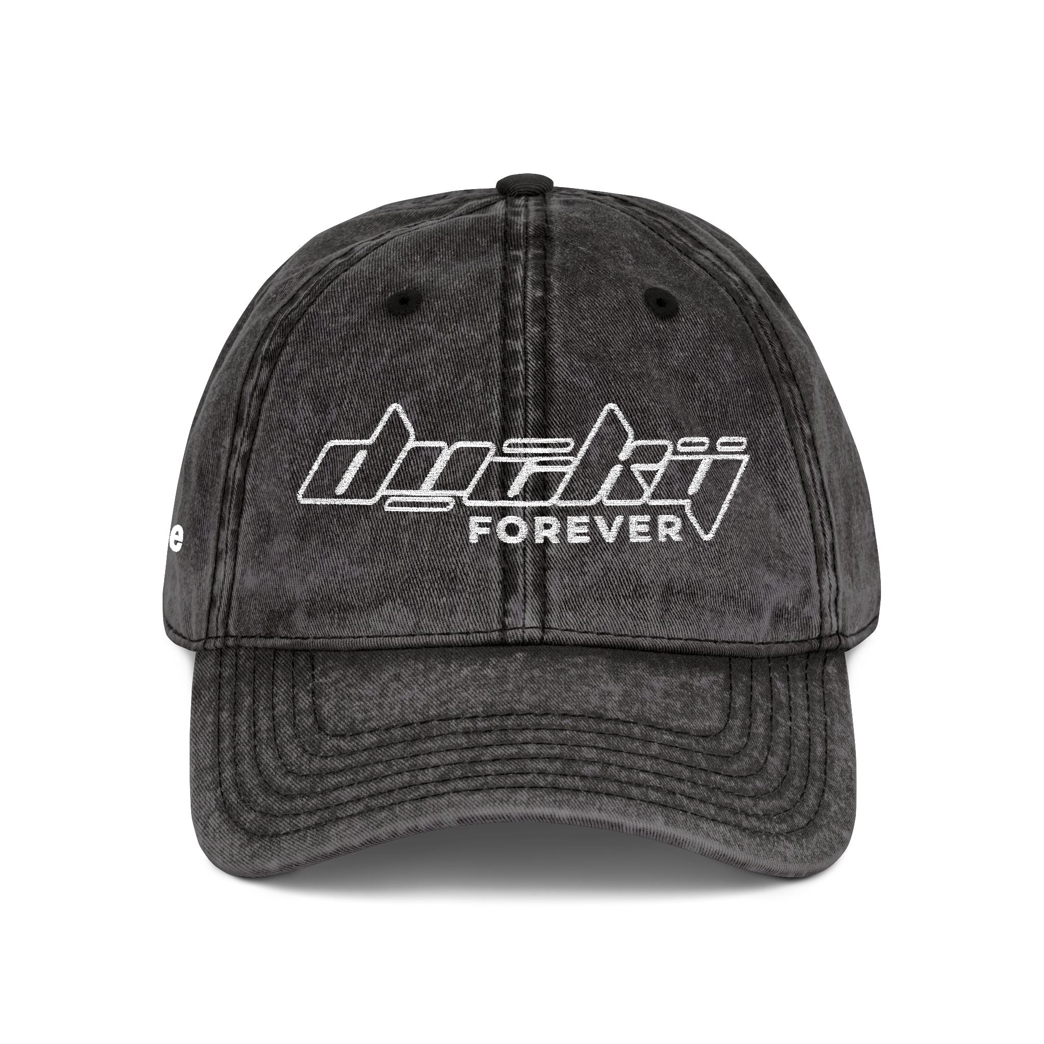 DUCKY FOREVER Vintage Embroidered Washed Baseball Cap