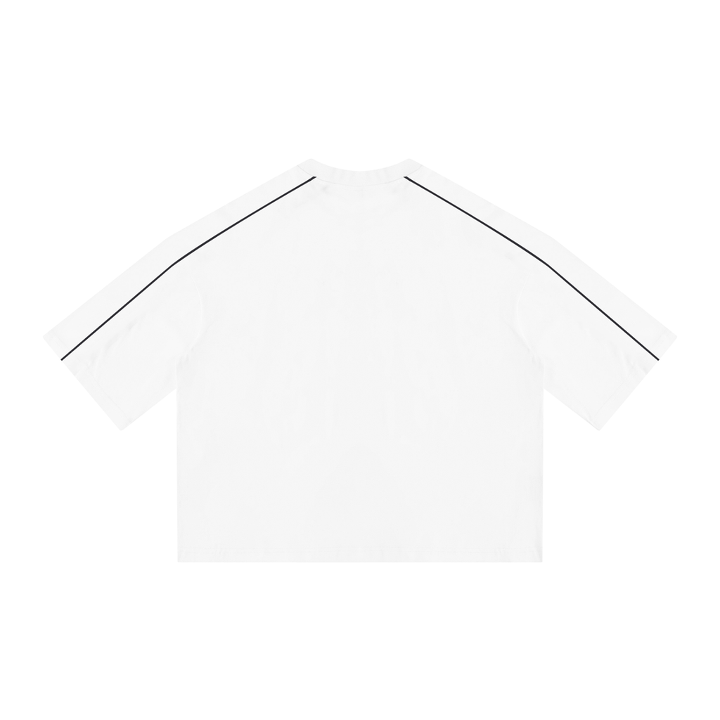 EDM Heavyweight Boxy Piping T-Shirt