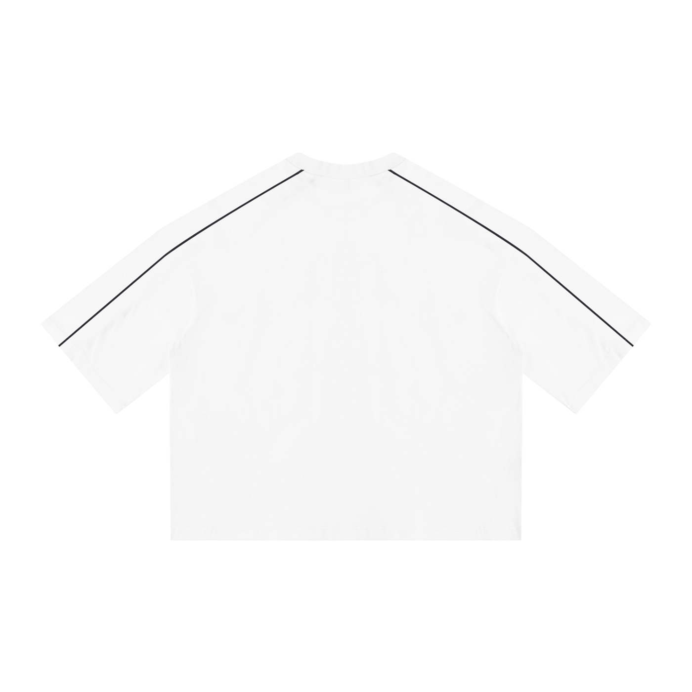 EDM Heavyweight Boxy Piping T-Shirt